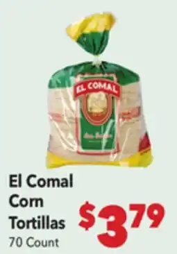 Vallarta Supermarkets El Comal Corn Tortillas offer