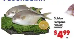Vallarta Supermarkets Golden Pampano / PESCADO PAMPANO offer