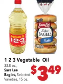 Vallarta Supermarkets 1 2 3 Vegetable Oil offer