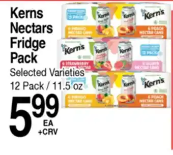 Superior Grocers Kerns Nectars Fridge Pack offer
