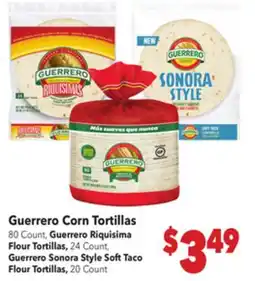 Vallarta Supermarkets Guerrero Corn Tortillas offer