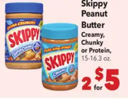 Vallarta Supermarkets Skippy Peanut Butter offer