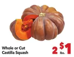 Vallarta Supermarkets Whole or Cut Castilla Squash offer