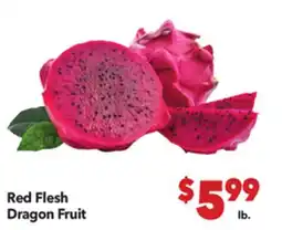 Vallarta Supermarkets Red Flesh Dragon Fruit offer