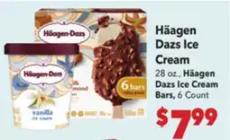 Vallarta Supermarkets Häagen Dazs Ice Cream offer