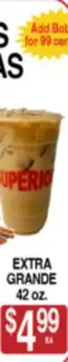 Superior Grocers EXTRA GRANDE offer