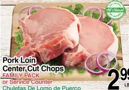 Superior Grocers Pork Loin Center Cut Chops offer