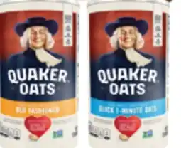 Superior Grocers Quaker Quick or Old Fashioned Oats offer