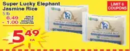 Superior Grocers Super Lucky Elephant Jasmine Rice offer