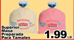 Superior Grocers Superior Masa Preparada Para Tamales offer
