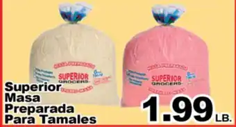 Superior Grocers Superior Masa Preparada Para Tamales offer