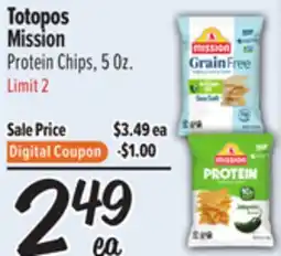 El Super Fresh Totopos Mission offer