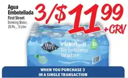 El Super Fresh Agua Embotellada First Street offer