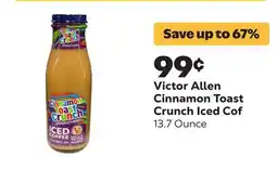 Grocery Outlet Cinnamon Toast Crunch Iced Cof offer