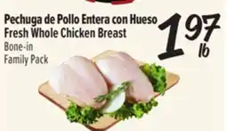 El Super Fresh Pechuga de Pollo Entera con Hueso / Fresh Whole Chicken Breast offer