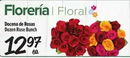 El Super Fresh Docena de Rosas / Dozen Rose Bunch offer