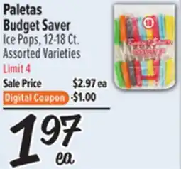 El Super Fresh Paletas Budget Saver offer