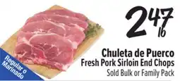 El Super Fresh Chuleta de Puerco / Fresh Pork Sirloin End Chops offer