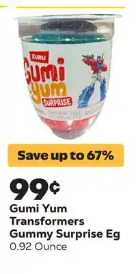 Grocery Outlet Transformers Gummy Surprise Eg offer