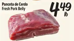 El Super Fresh Panceta de Cerdo / Fresh Pork Belly offer