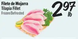 El Super Fresh Filete de Mojarra / Tilapia Fillet offer