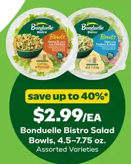 Grocery Outlet Bonduelle Bistro Salad Bowls offer