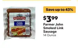 Grocery Outlet Smoked Link Sausage offer