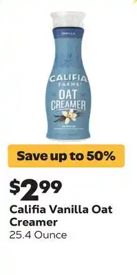 Grocery Outlet Vanilla Oat Creamer offer