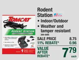 Menards Rodent Station offer