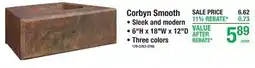 Menards Corbyn Smooth offer