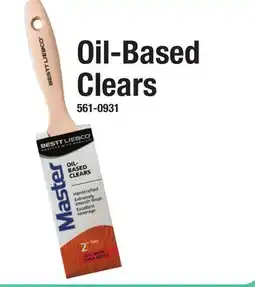 Menards Oil-Based Clears offer