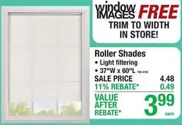 Menards Roller Shades offer