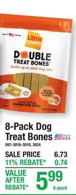 Menards 8-Pack Dog Treat Bones offer