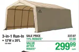 Menards 3-in-1 Run-In offer