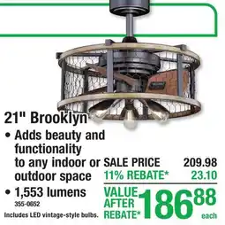 Menards 21 Brooklyn offer