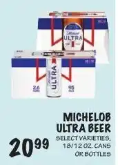 Foodarama Michelob Ultra Beer offer