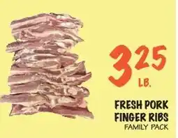 Foodarama Fresh pork finger ribs offer