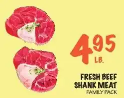 Foodarama Fresh beef shank meat family pack offer