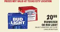 Foodarama Budweiser or Bud Light offer