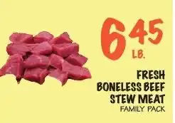 Foodarama Fresh boneless beef stew meat offer