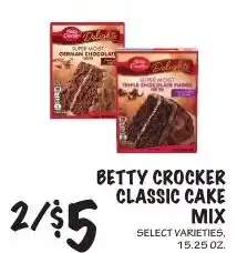 Foodarama Betty Crocker classic cake mix offer