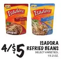 Foodarama Isadora refried beans offer
