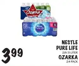 Foodarama Nestle pure life ozarka offer
