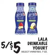 Foodarama Lala drinkable yogurt offer