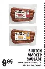 Foodarama Burton smoked sausage offer