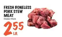 Foodarama Fresh boneless pork stew meat offer