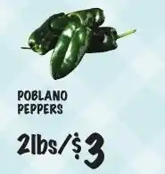 Foodarama Poblano Peppers offer