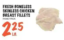 Foodarama Fresh boneless skinless chicken breast fillets offer
