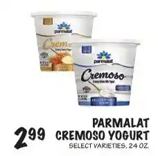 Foodarama Parmalat cremoso yogurt offer