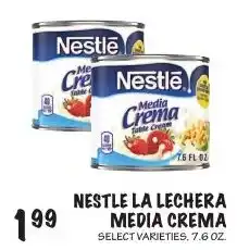 Foodarama Nestle la lechera media crema offer